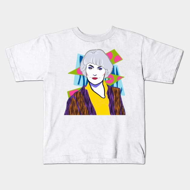 Dorothy Zbornak Kids T-Shirt by UnleashedCreationz